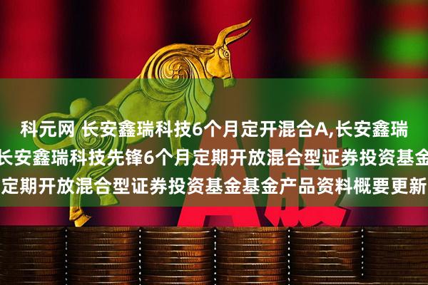 科元网 长安鑫瑞科技6个月定开混合A,长安鑫瑞科技6个月定开混合C: 长安鑫瑞科技先锋6个月定期开放混合型证券投资基金基金产品资料概要更新