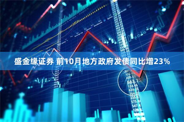 盛金缘证券 前10月地方政府发债同比增23%